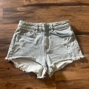 Women’s Light Blue Denim Shorts